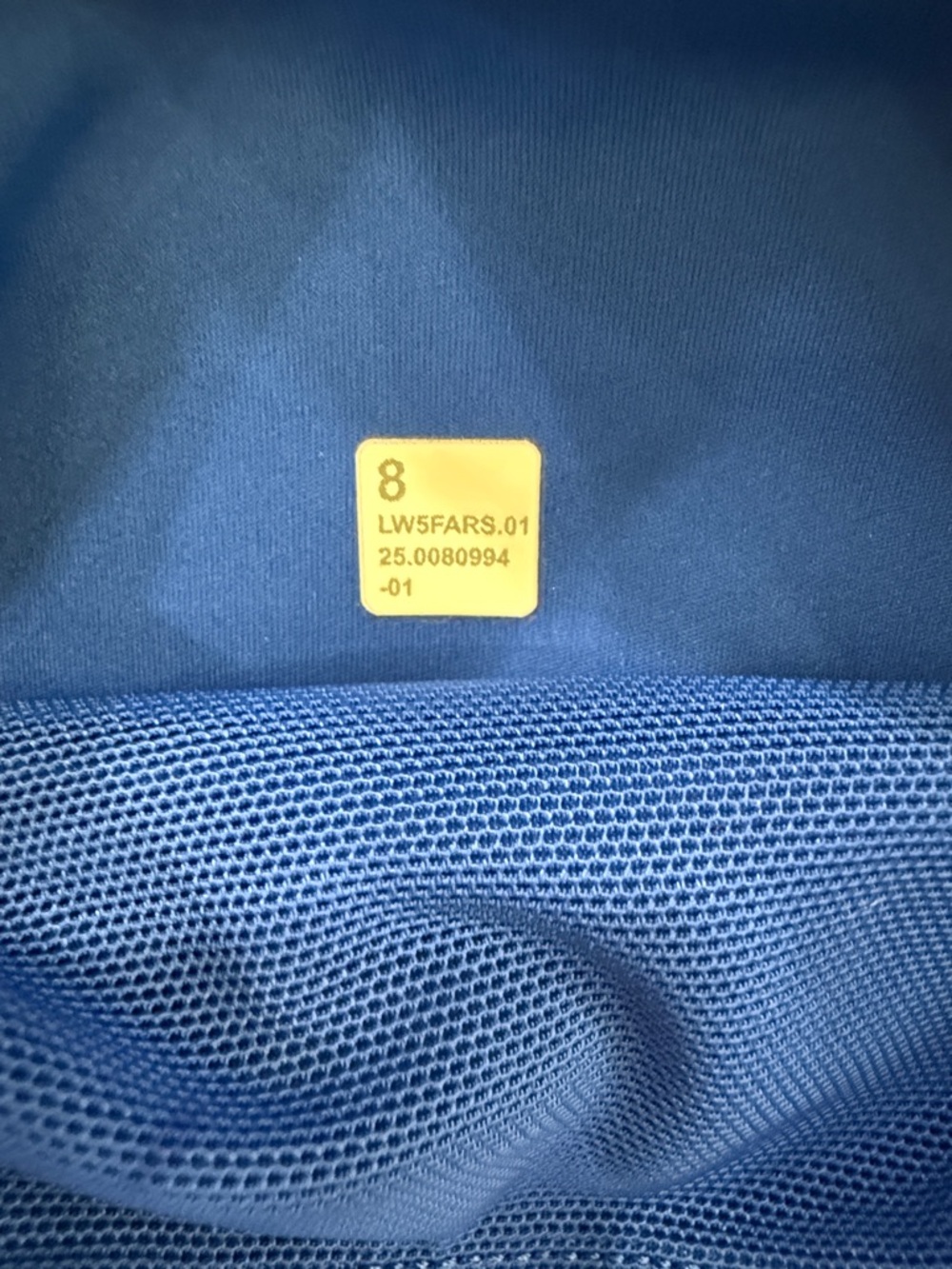 Lululemon Blue Athletic Leggings with Side Pockets - Picture 8 of 9
